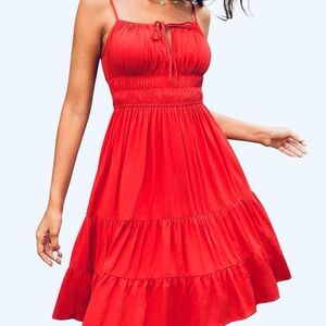 Zaful Red Mini Dress Chic and Stylish